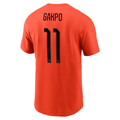 Cody Gakpo Netherlands Men's Nike Soccer T-Shirt. Nike.com